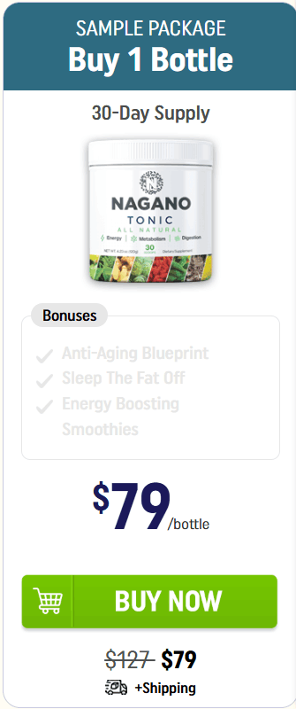 Nagano Tonic buy now bottle